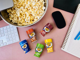 Kernel Season's mini butter canister enhances classic popcorn with rich butter.
