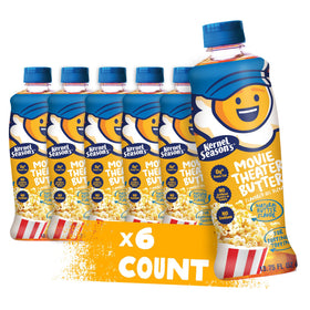 Kernel Season's Movie Theater Butter oil bottle ready to flavor popcorn.