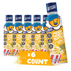 Kernel Season's Movie Theater Butter Spritzer bottle evenly seasons popcorn for balanced flavor.