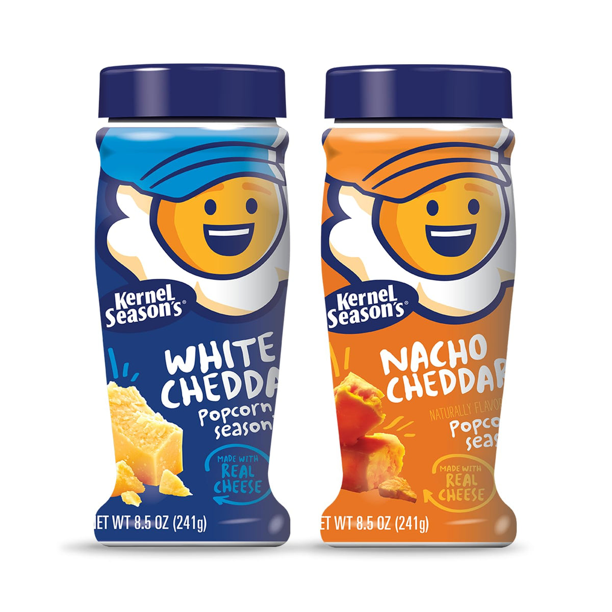 Kernel Season's Jumbo White Cheddar bottle adds movie-night popcorn flavor.