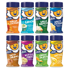 Kernel Season's variety-pack eight mini shakers for customizable popcorn flavoring at home