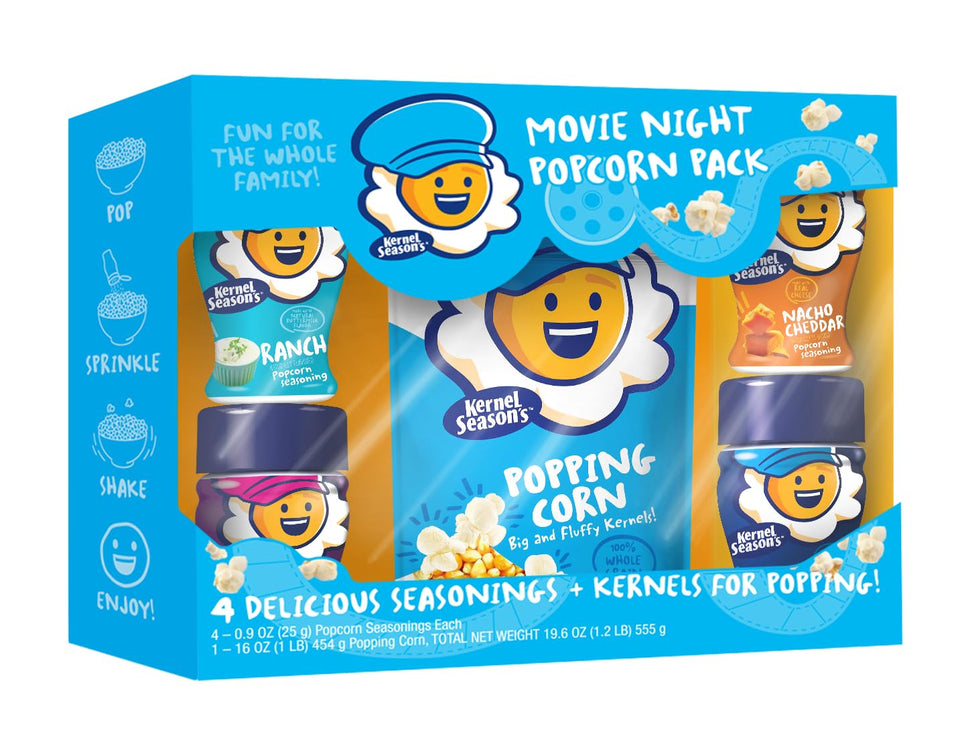 Kernel Season's popping kernels deliver theater-style popcorn at home