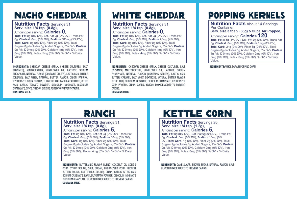 Kernel Season's Ranch canisters provide creamy, tangy popcorn upgrades