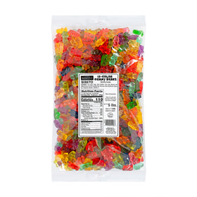 Kervan Bebeto 12-flavor gummies in a pack, ideal for snacking and sharing.