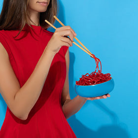 Kervan Bebeto laces are great for braiding desserts and knots.