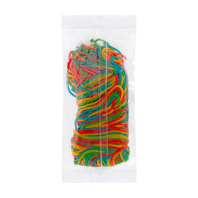 Kervan Bebeto Rainbow Licorice Laces shine at candy buffets.