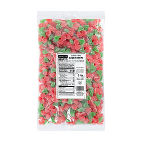 Kervan Bebeto Sour Cherry gummies bulk bag ideal for parties and sharing.