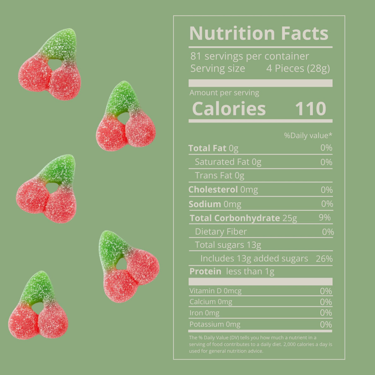 Kervan Bebeto Sour Cherry gummies halal-certified for peace of mind.