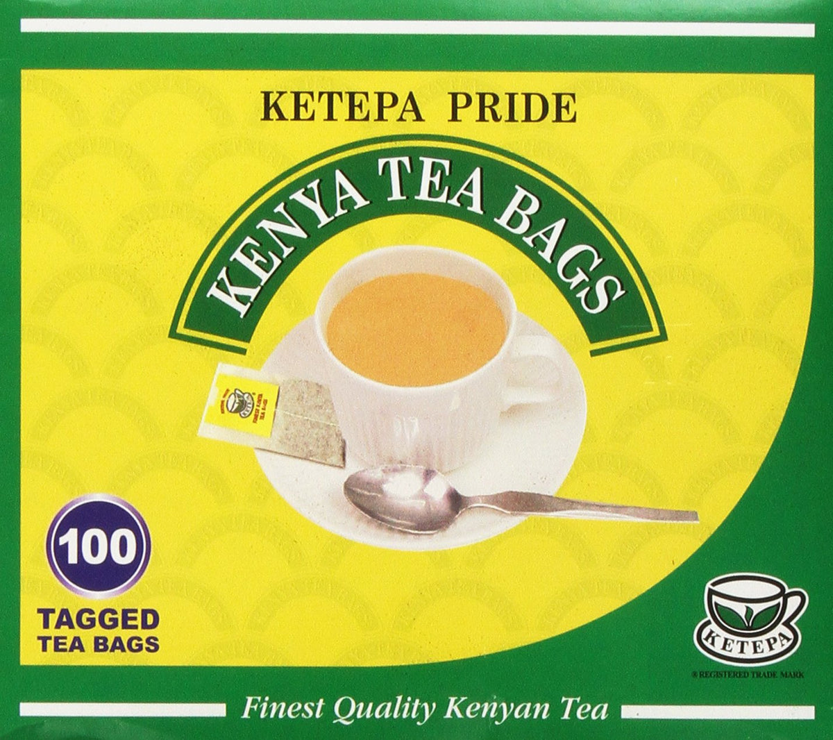 Ketepa Pride tea bags—rich Kenyan black tea for a smooth cup