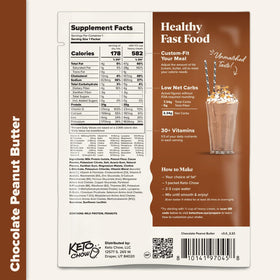 Keto Chow Chocolate Peanut Butter recipe prompt hints at tasty keto variations.
