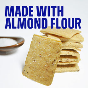 Keto Naturals keto crackers almond flour gluten-free snacking with high fiber