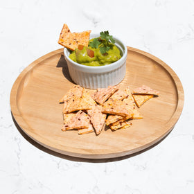 Keto Naturals cheddar keto crackers, dip pairing, great with dips.