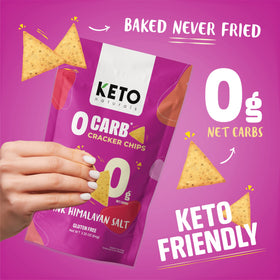 Keto Naturals Sea Salt crackers in a lunchbox, kid-friendly gluten-free option.