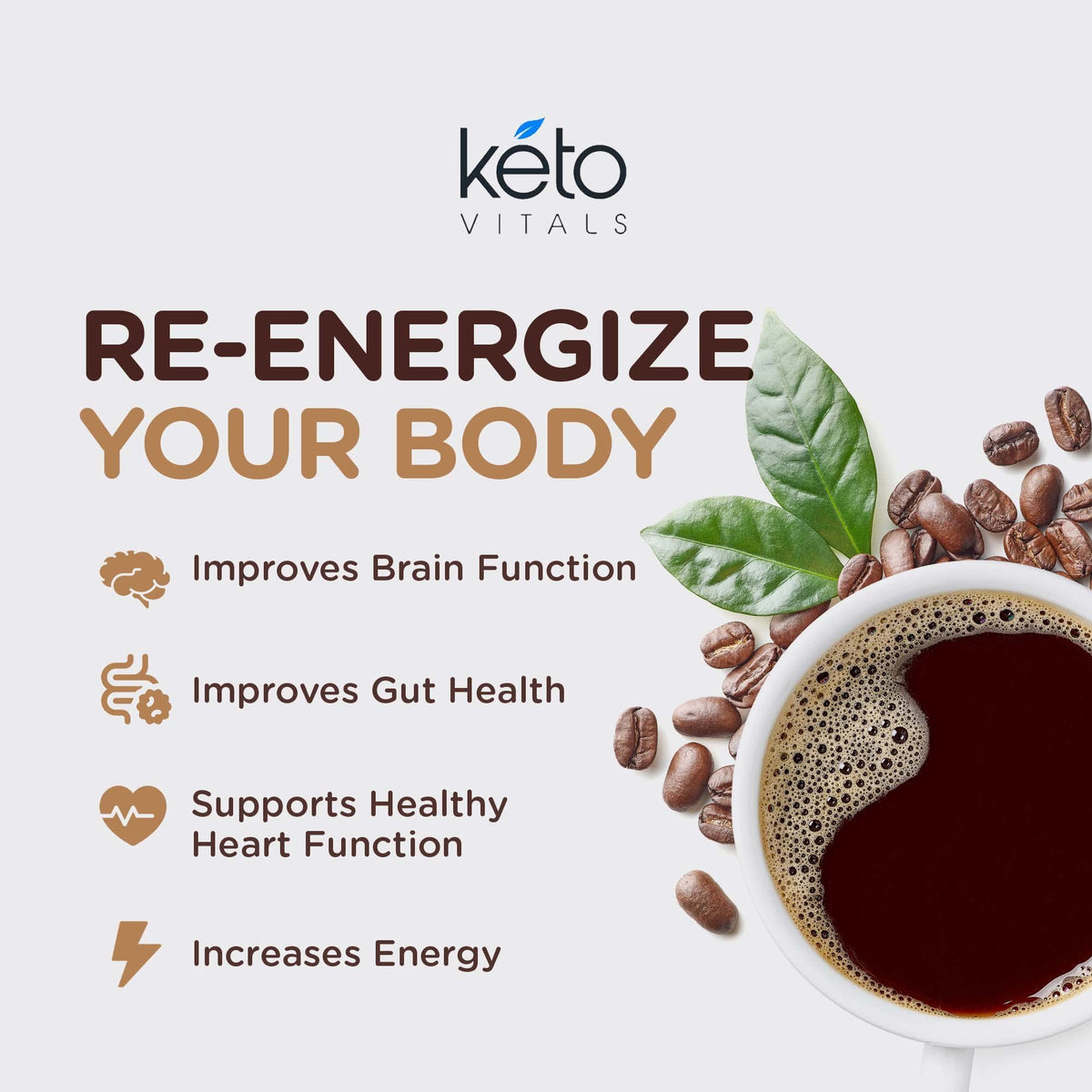 Keto Vitals prepared cup demonstrates quick mix and inviting aroma.