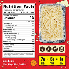 Keto Naturals noodles per pack 5.3 oz size