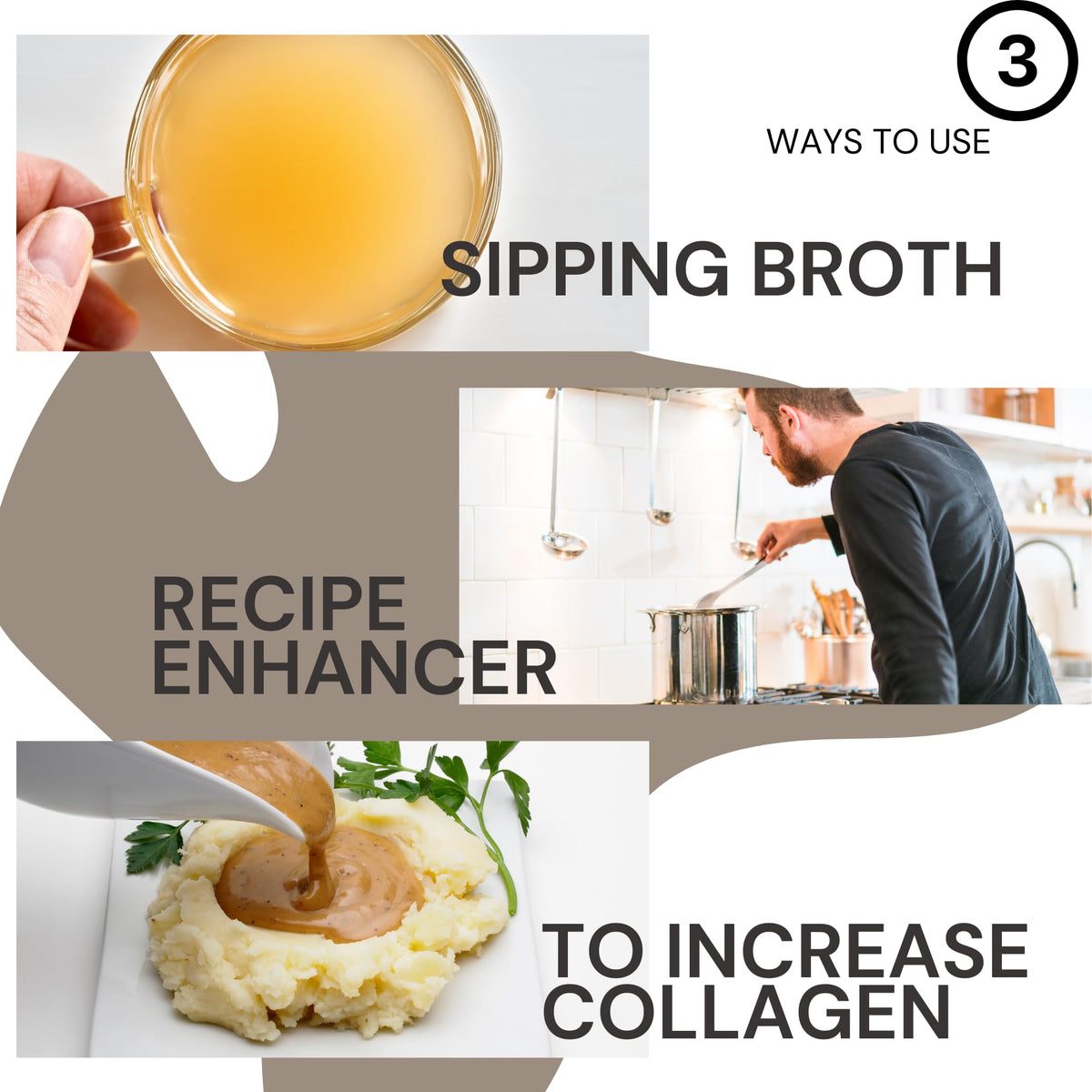 Ketostat hydrolyzed beef collagen ingredient for easy mixing in drinks