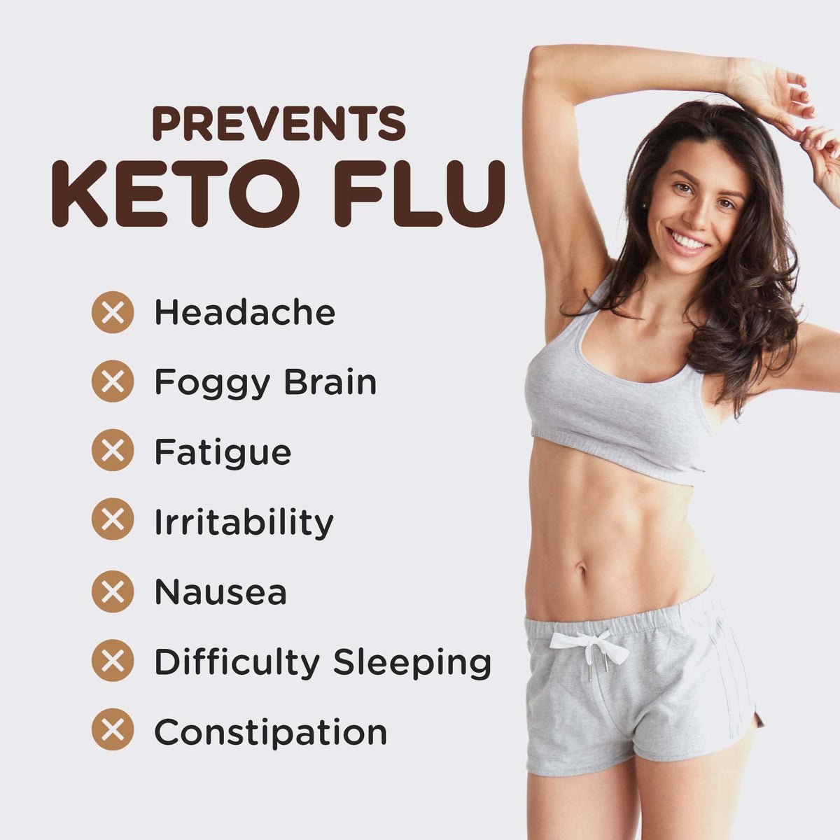 Keto Vitals canister label highlighting keto-friendly ingredients