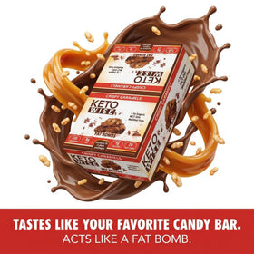 Keto Wise Fat Bombs MCT oil blend supports flavor while keeping net carbs low.