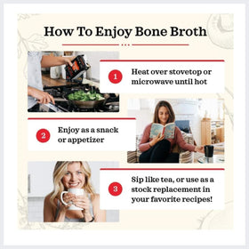 Kettle & Fire gluten-free and dairy-free broth carton suitable for restricted diets