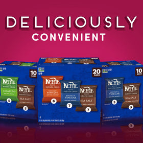Kettle Brand Non-GMO Gluten-Free sealed-pack emphasizes quality ingredients