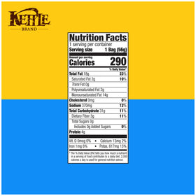 Kettle Brand Salt & Vinegar chips close-up showing tangy seasoning and satisfying crunch.