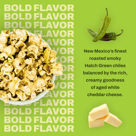 Kettle Heroes soy-free gluten-free popcorn close-up emphasizing allergy-friendly snack.
