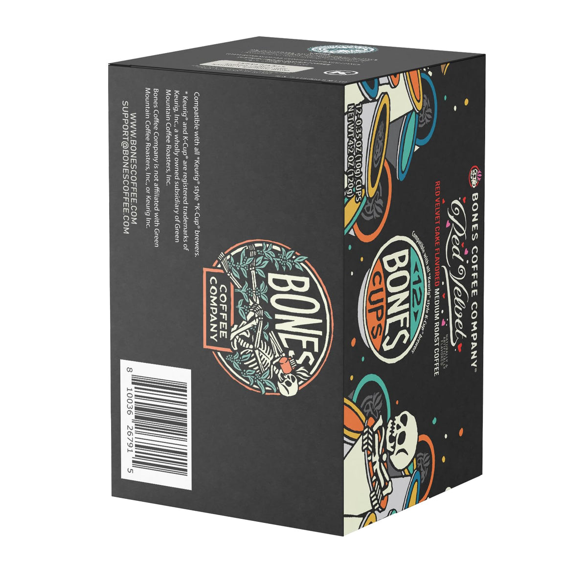 Keurig-1.0-2.0-compatible Bones Coffee pods enable quick, reliable single-serve brewing.