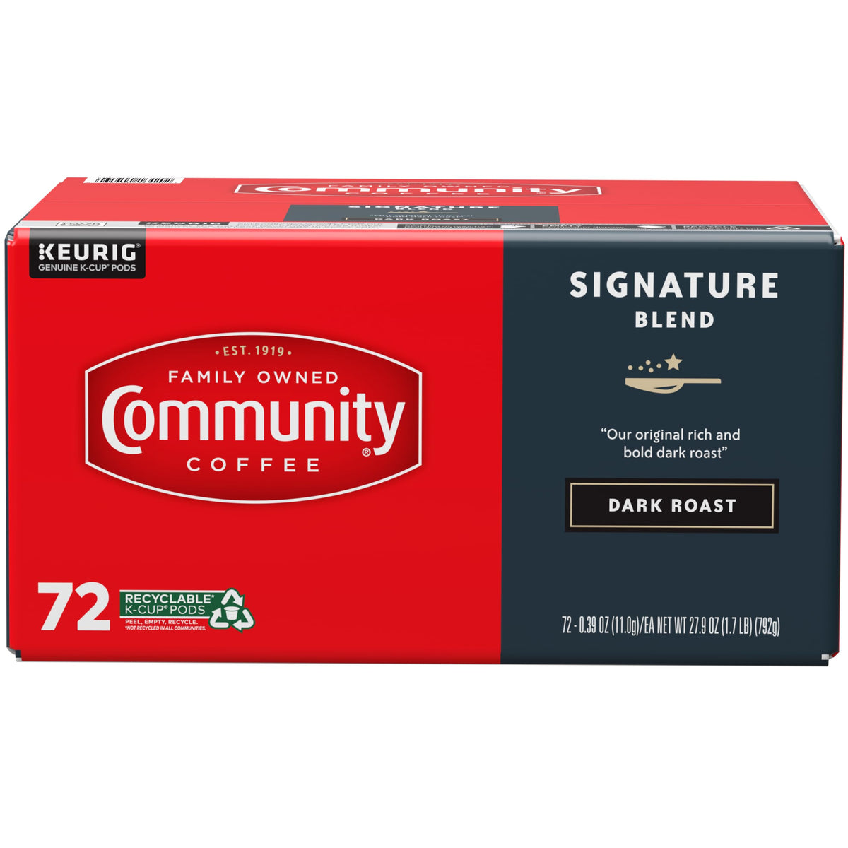 Keurig 2.0 compatible Signature Blend pods for easy single-serve brewing.