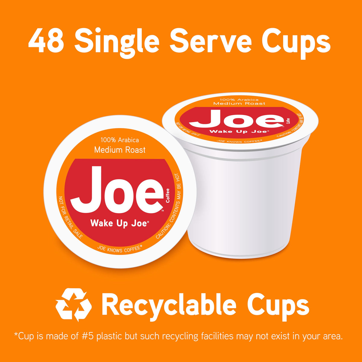 Wake Up Joe cups compatible with Keurig 2.0 brewers