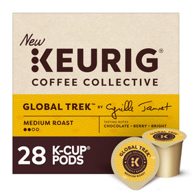 Global Trek cup pour from KEURIG COFFEE COLLECTIVE, savor the journey in every sip.