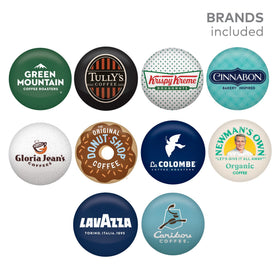 Keurig K-Cup pods with flavored coffees for indulgent tasting moments