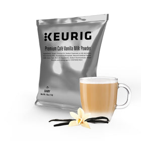 Keurig Premium Café Vanilla Milk Powder bag for bulk commercial use in offices and cafés