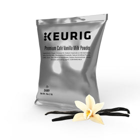 Creamy cappuccino texture from Keurig Vanilla Milk Powder