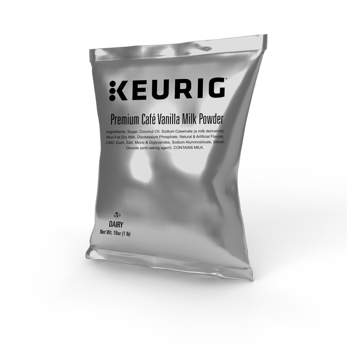 Keurig commercial brewer station using Vanilla Milk Powder
