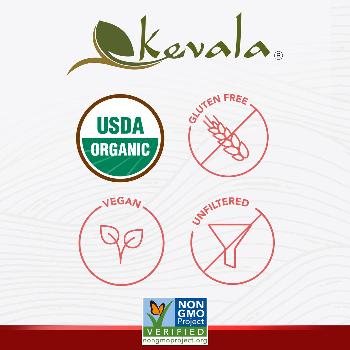 Kevala bottle used as a gentle hair rinse for shine.