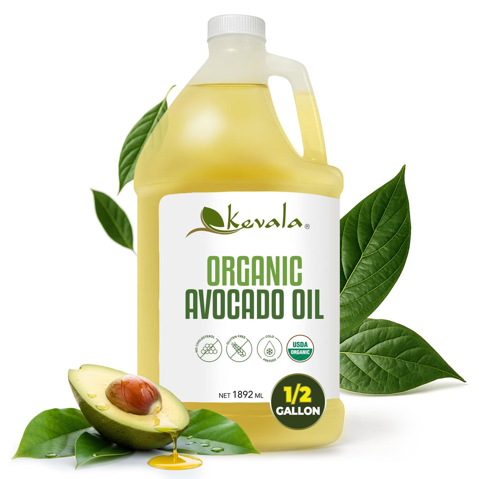 Kevala avocado oil bottle ready for versatile cooking and finishing