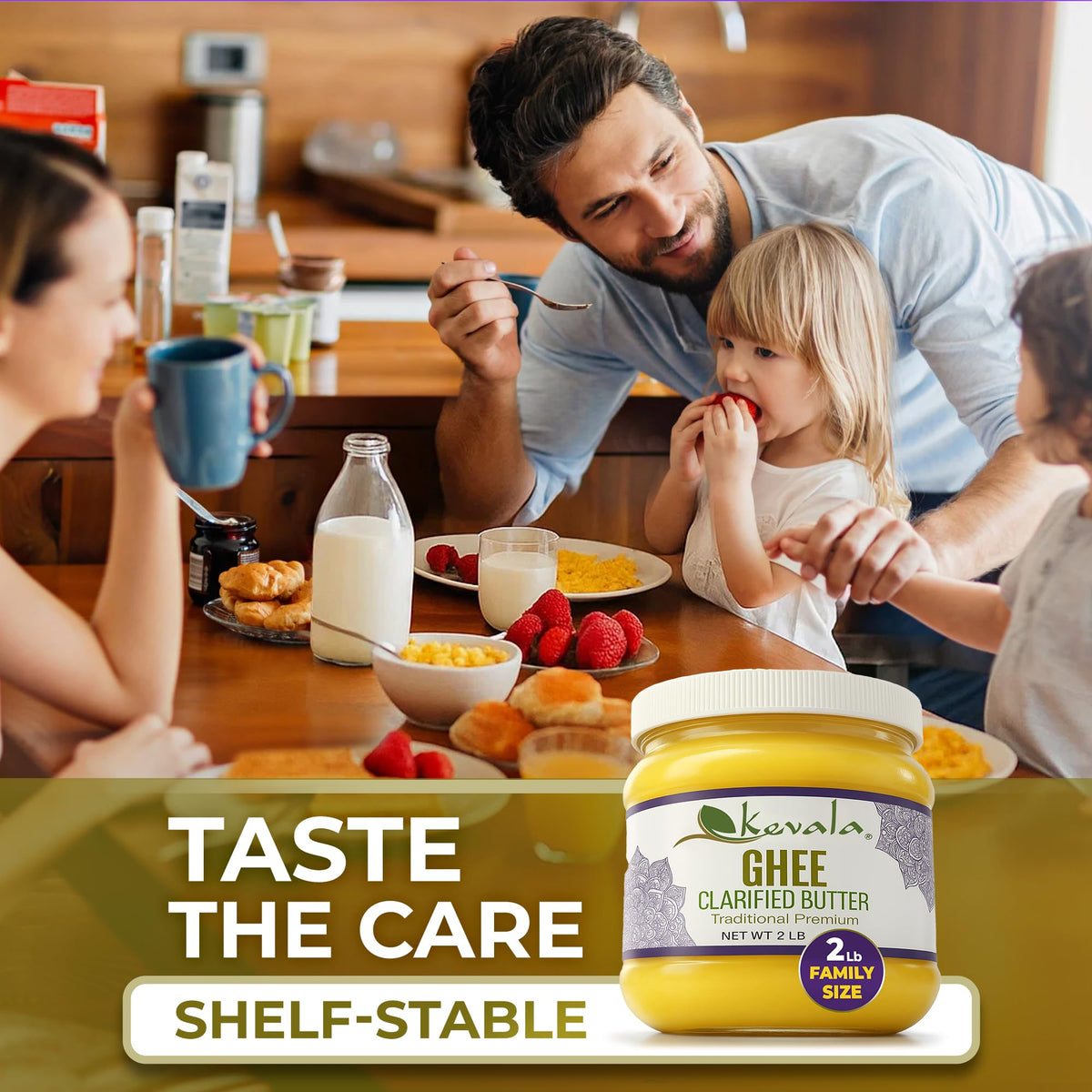 Kevala grass-fed-label focuses on natural ingredients and minimal processing.