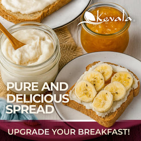 Close-up of Kevala coconut butter cream texture.
