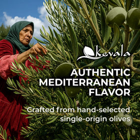 Kevala olive oil pan sauté highlighting versatility for vegetables and proteins