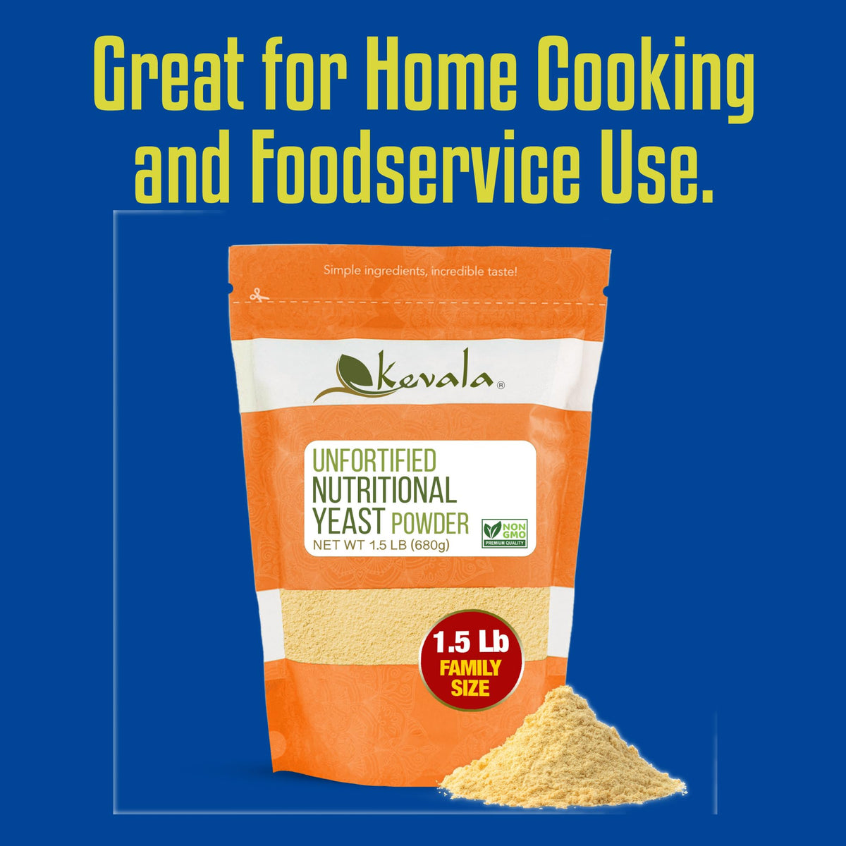 Kevala Nutritional Yeast on vegetables boosts savory depth in roasts