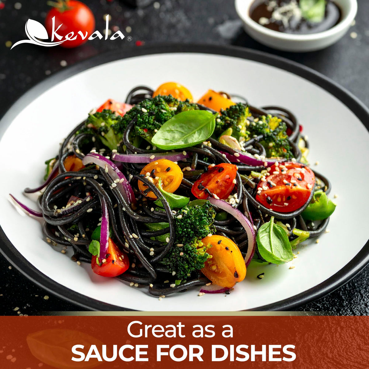 Kevala Organic Black Tahini enhances hummus with deeper color and flavor.