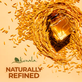 Kevala Rice Bran Oil high-heat frying scene shows stable performance