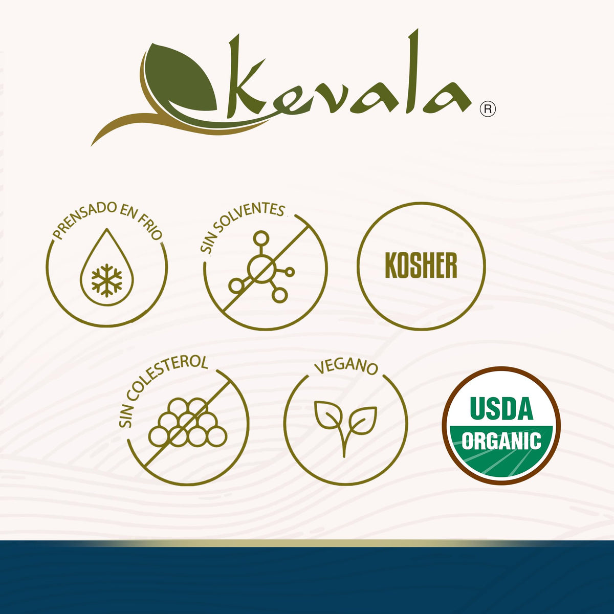 Amber glass Kevala sesame oil bottle preserving nutrients and flavor