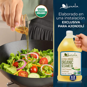 Store Kevala sesame oil in a cool, dark cabinet