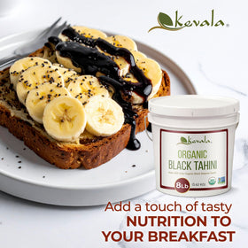Kevala sesame paste with smooth texture for easy whisking.
