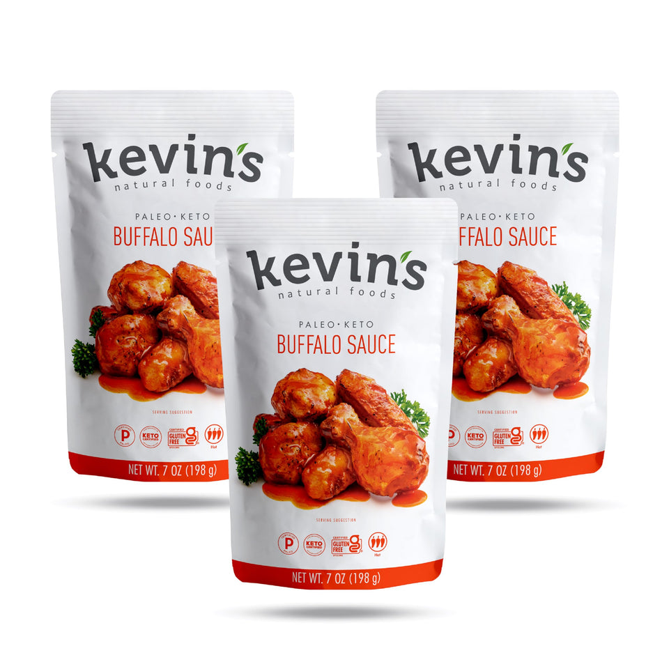 Kevin's Buffalo Sauce limited edition bottle front for bold wings