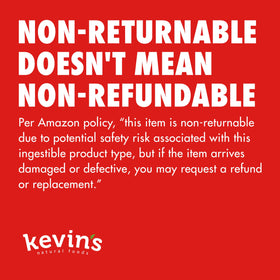 Kevin's Kung Pao sauce label highlighting Paleo and Non-GMO