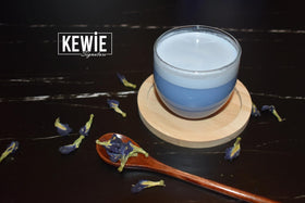 KEWIE Signature brewed tea cup showing a refreshing, sensory experience.
