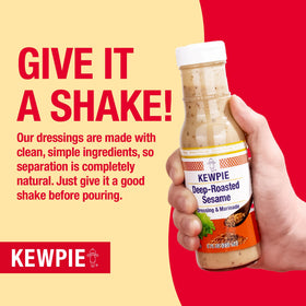 Kewpie Roasted Garlic Onion Dressing showcased in a cozy kitchen scene, meal prep ready