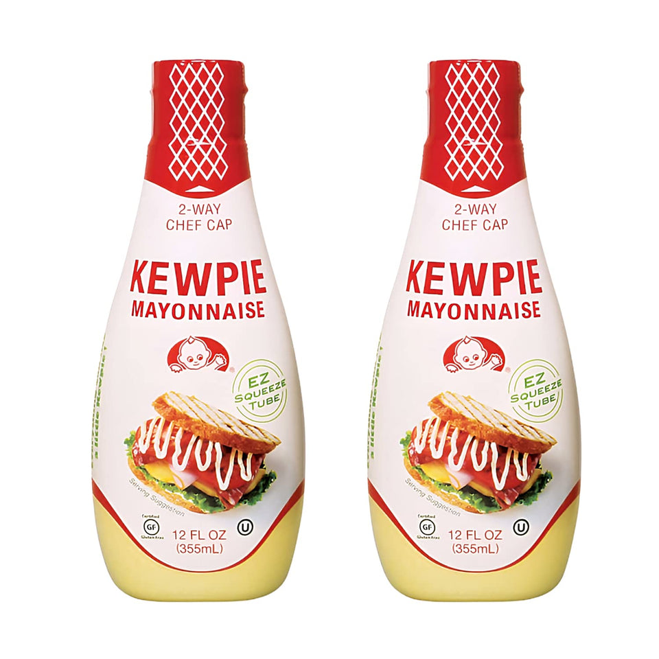 Kewpie mayo bottle-pour for mess-free dispensing and quick flavor boost